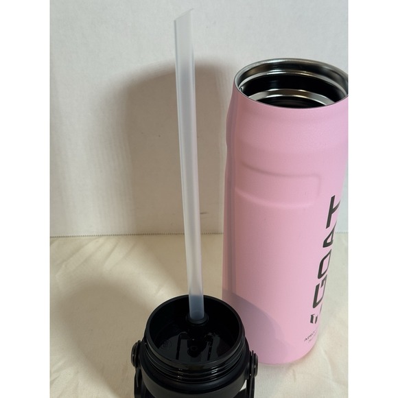 Stanley Aerolight IceFlow Flip Straw Messi GOAT 24 Oz Water Bottle LIMITED Pink - Picture 8 of 12